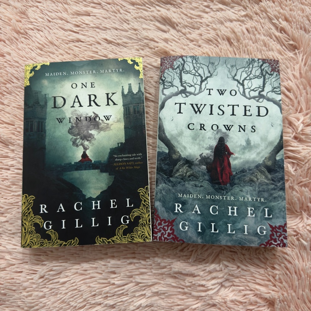 Rachel Gillig Book Set - One Dark Window & Two Twisted Crowns